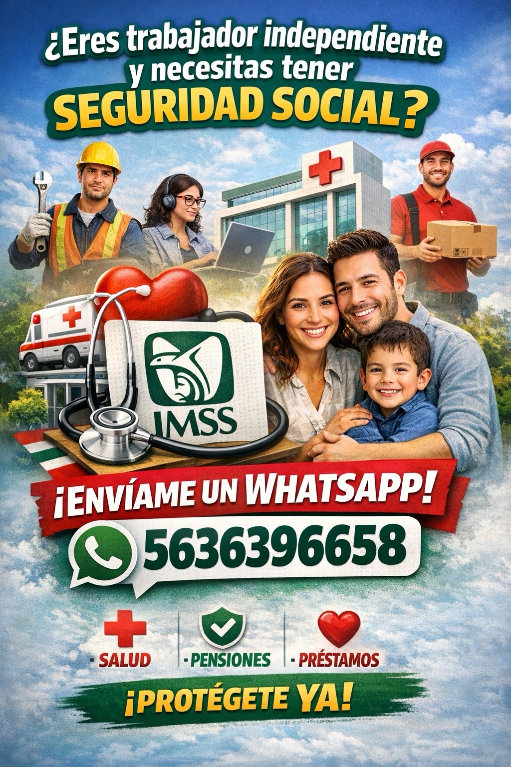 Publicidad de Seguridad Social IMSS